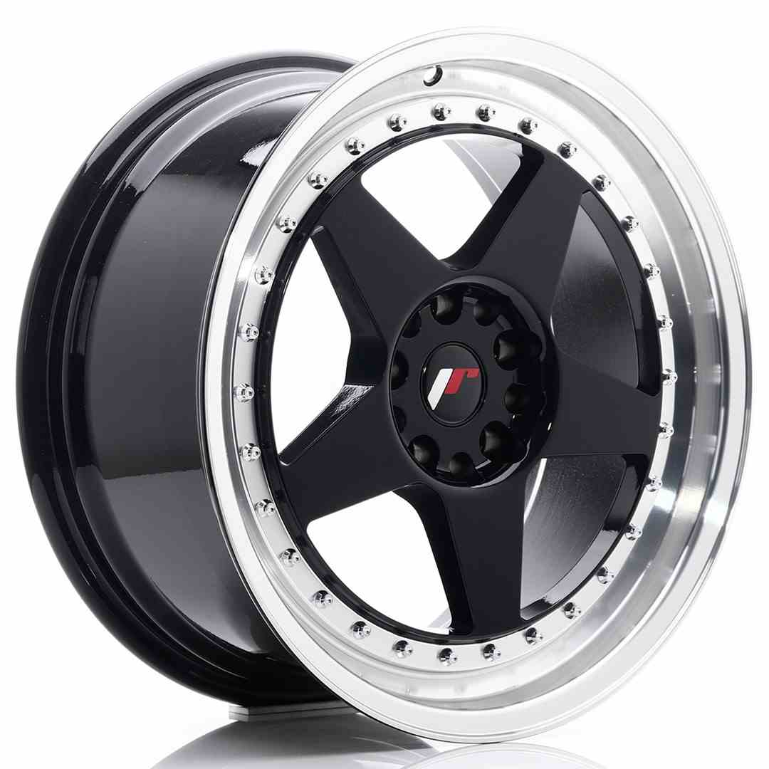 Japan Racing JR Wheels JR6 18x8.5 ET22 5x114.3 5x120 Black