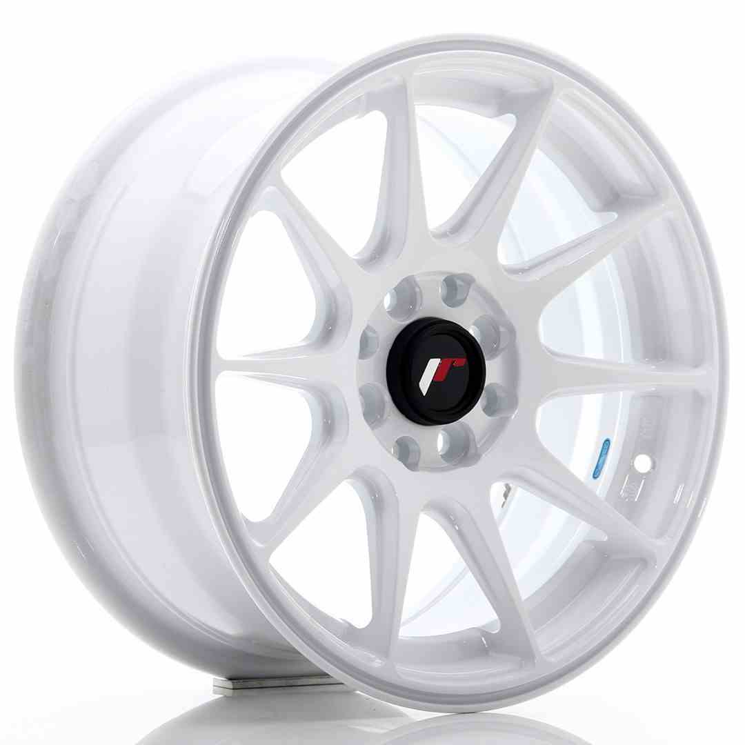 Japan Racing JR Wheels JR11 15x7 ET30 4x100 4x114.3 White
