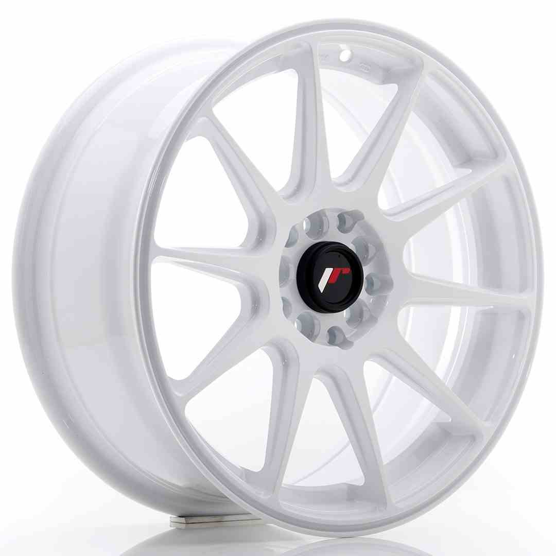 Japan Racing JR Wheels JR11 17x7.25 ET25 4x100 4x108 White