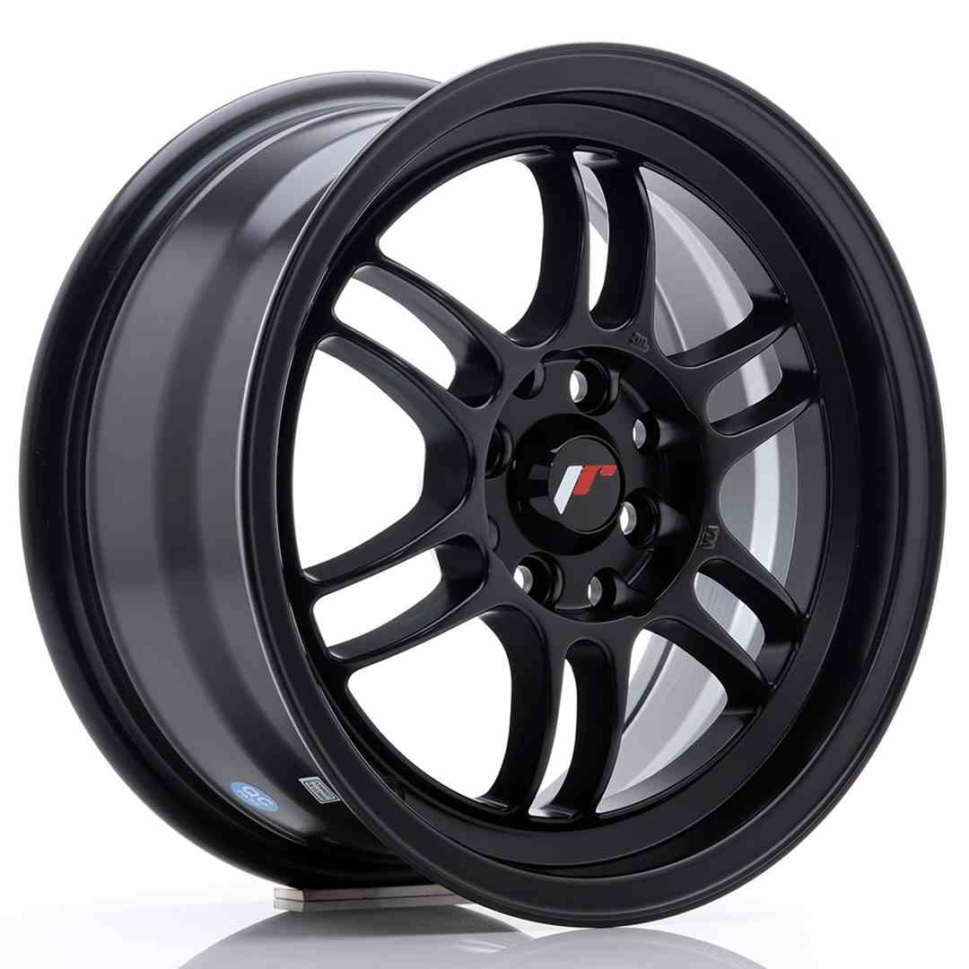 Japan Racing JR Wheels JR7 15x7 ET38 4x100 4x114.3 Black
